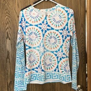 Nwot long sleeved swim/exercise shirt